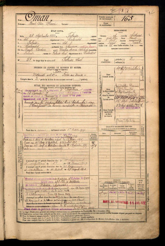 Oman, René Léon Henri