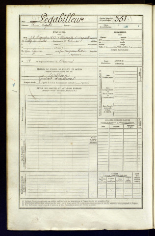 Legabilleur, Henri Auguste