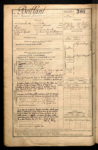 Beillard, Raymond Maurice