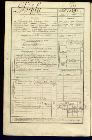 Piéplu, Paul Eugène Frédéric