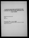 Gazette des départements de l'Ouest et bulletin du Calvados