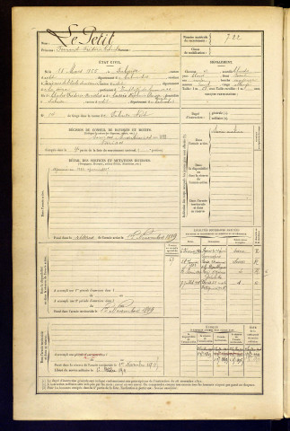 Le Petit, Fernand Frédéric Gabriel