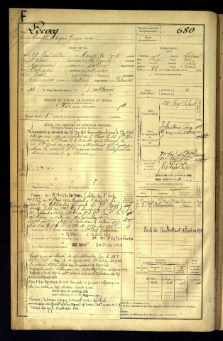 Lecocq, Camille Eugène Georges