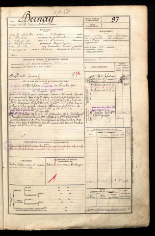 Bernay, Achille Frédéric Alphonse