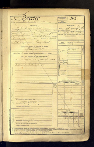 Berrier, Louise Marie François