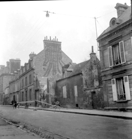 Vers les 111-119 de la rue d'Auge : travaux d'urbanisme (photos n°28 à 35)