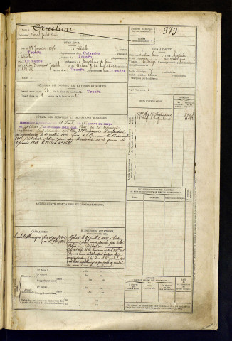 Cruchon, Marcel Jules René