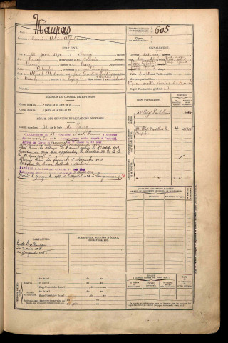 Maupas, Maurice Arsène Alfred