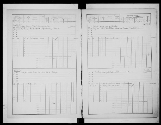 matrice cadastrale des propriétés bâties, 1911-1961, 2e vol. (cases 571-709)