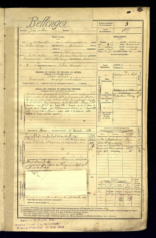 Bellenger, Jules Arthur