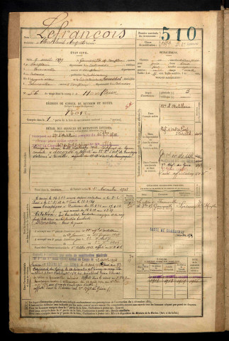 Lefrançois, Albert Emile Auguste