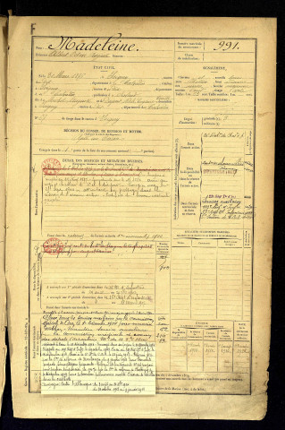 Madeleine, Albert Octave Auguste