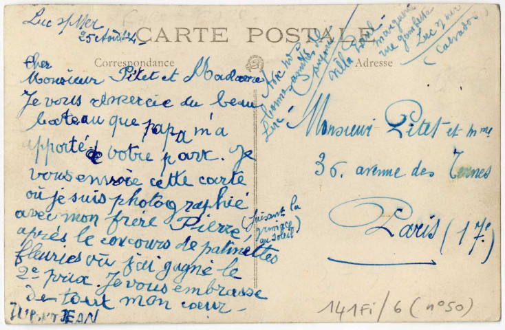 Fête du 15 août, concours des patinettes et calèches fleuries, défilés, ânes (n°48 à 54, 347 et 348)