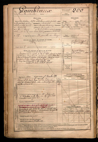 Gombeaux, Pierre Henri Camille