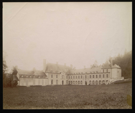 3 - Château d'Outrelaize [côté jardin], sans auteur