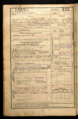 Paris, Marie Alexandre Eugène Emile