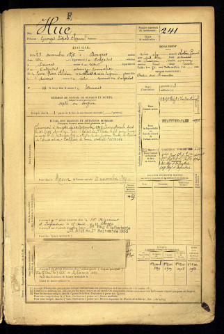 Hue, Georges Léopold Clément