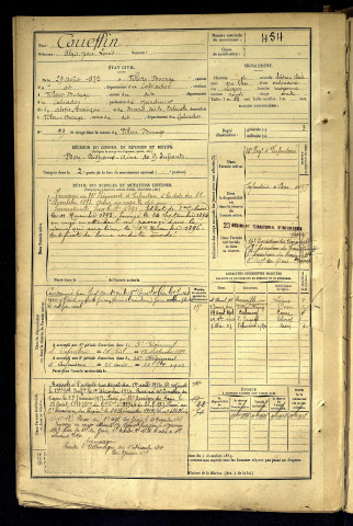 Coueflin, Alexis Jean Louis