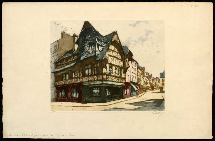 Lithographies de Lisieux, par Carloy