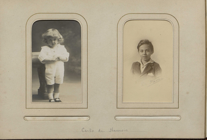 Charles (Carlo), marquis de Naurois-Turgot (3 photographies)