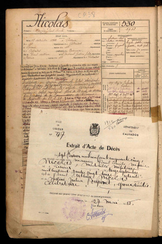 Nicolas, Maurice Paul Emile Marie