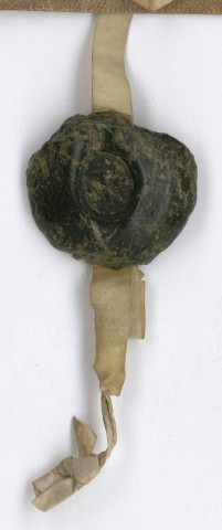 figures 9-10. Adam de Saint-Silvain, ou Adam du Bois, avec un contre-sceau tiré d'un modèle antique (cheval)