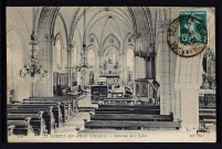 Eglise (n°4) ; Colonie du Vivier (n°8) ; Poste et Mairie (n°12) ; Chalet (n°15)