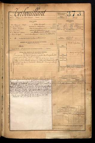 Tribouillard, Alexandre Victor Ernest