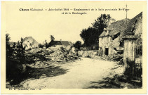 19 - Salle paroissiale Saint-Vigor et boulangerie en ruines