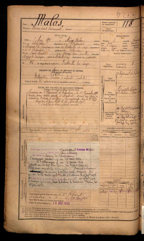 Malas, Henri Louis Emmanuel