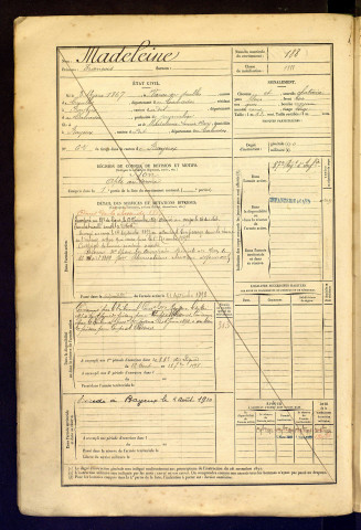 Madeleine, François