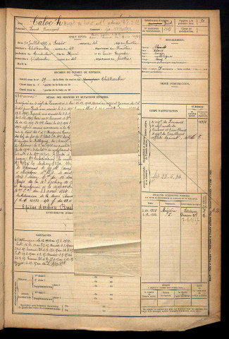 Caloc'h, Louis François