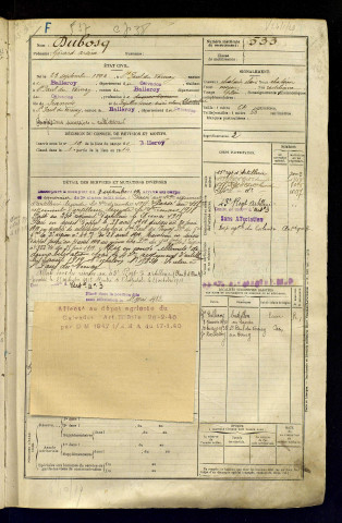 Dubosq, Gérard Arsène