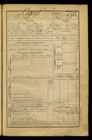 Lignel, Adolph Arcadius