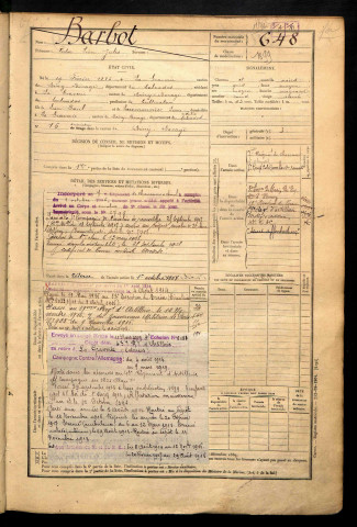 Barbot, Victor Léon Jules