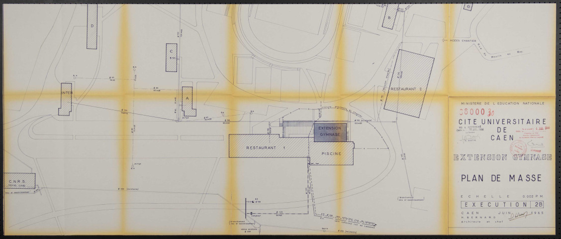 Extension du gymnase