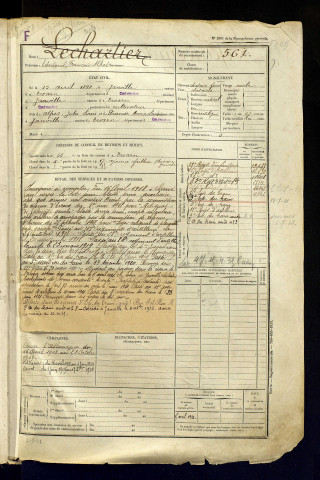 Lechartier, Edmond François Alfred