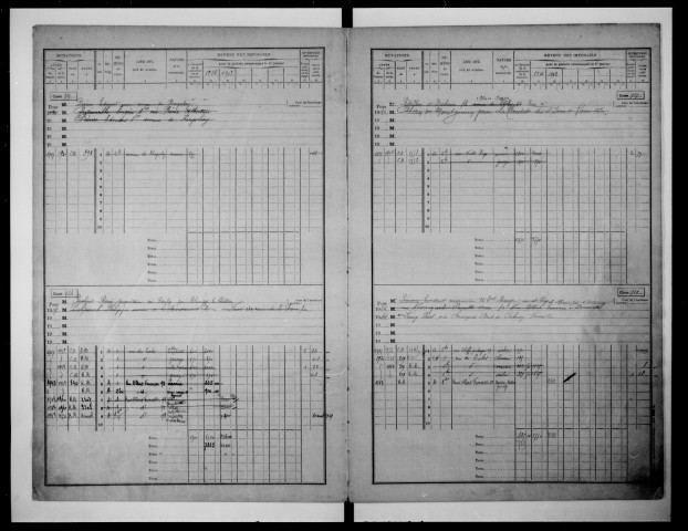 matrice cadastrale des propriétés bâties, 1911-1960, 2e vol. (cases 923-1324)