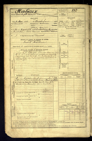 Maheux, Désiré Auguste Etienne