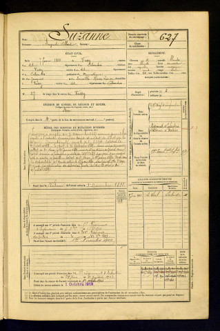 Suzanne, Auguste Albert