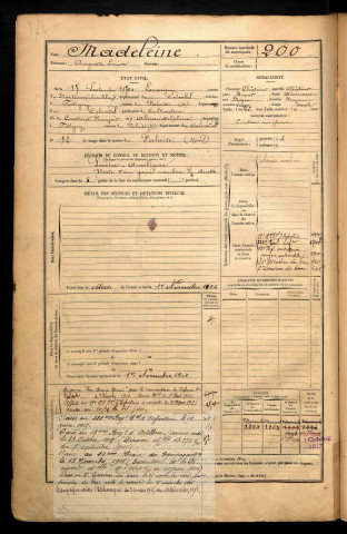 Madeleine, Auguste Louis