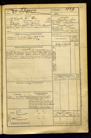 Le Baron, Paul Joseph Désiré