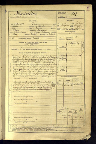 Madeleine, Alfred Désiré