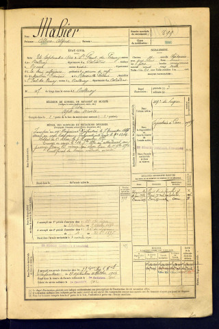 Mahier, Albert Alfred