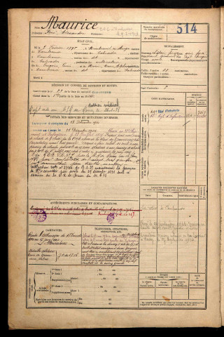 Maurice, René Alexandre