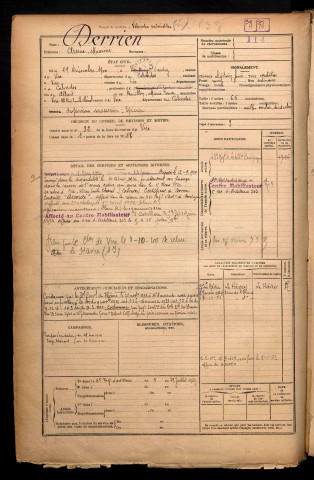 Derrien, Arsène Maxime