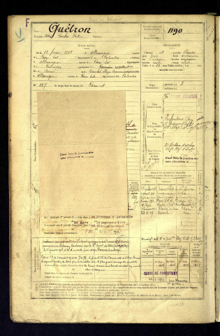 Quétron, Adrien Charles Victor