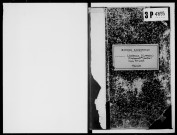 matrice cadastrale des propriétés bâties, 1911-1971, (cases 521-842)