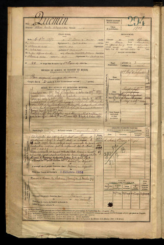 Quemin, Albert Emile Alexandre