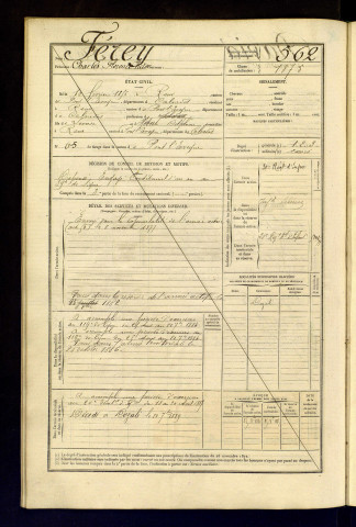 Férey, Charles Florence Victor